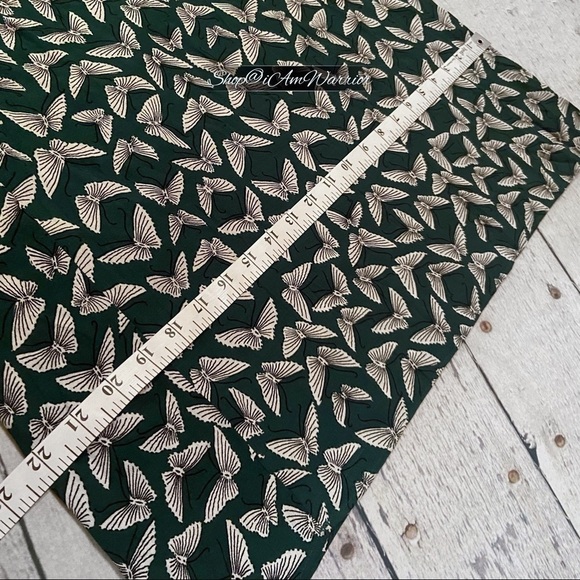 Anthropologie Maeve high waisted butterfly print wide leg pants *shop@iamwarrior - Picture 10 of 12